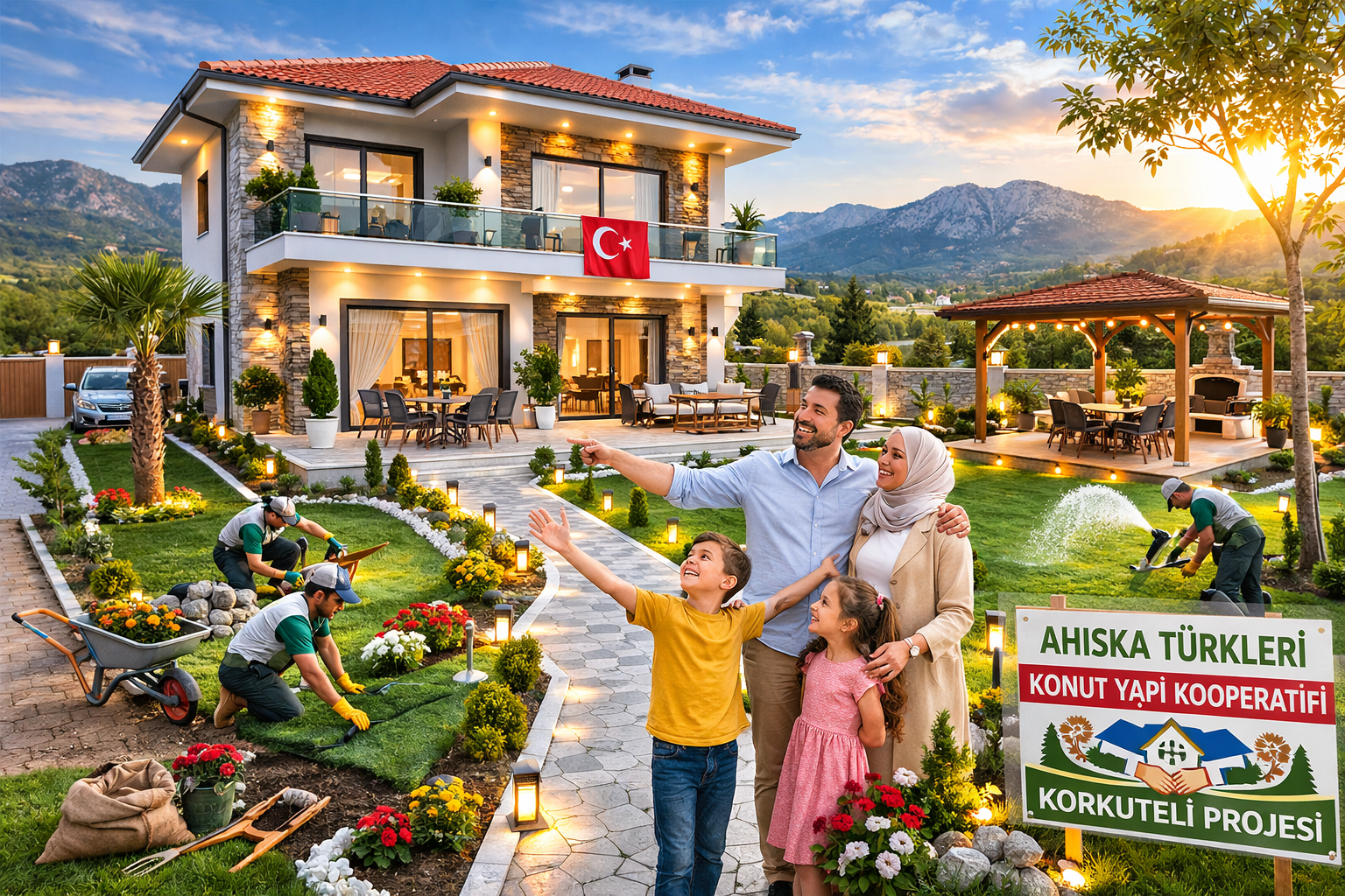 Antalya Korkuteli Büyükköy Ahiska Turks Housing Cooperative land project